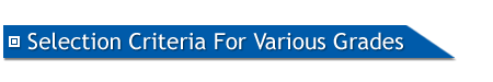 selectioncriteriaforvariousgrades